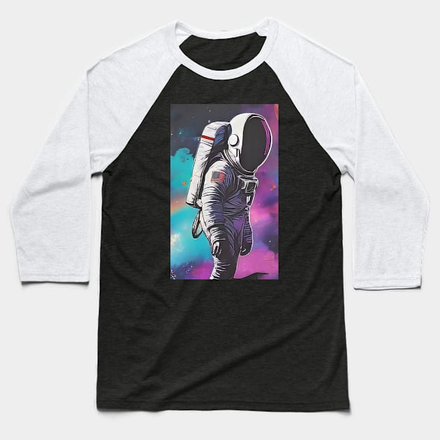 Cosmic Dreams (1100) Baseball T-Shirt by WASjourney